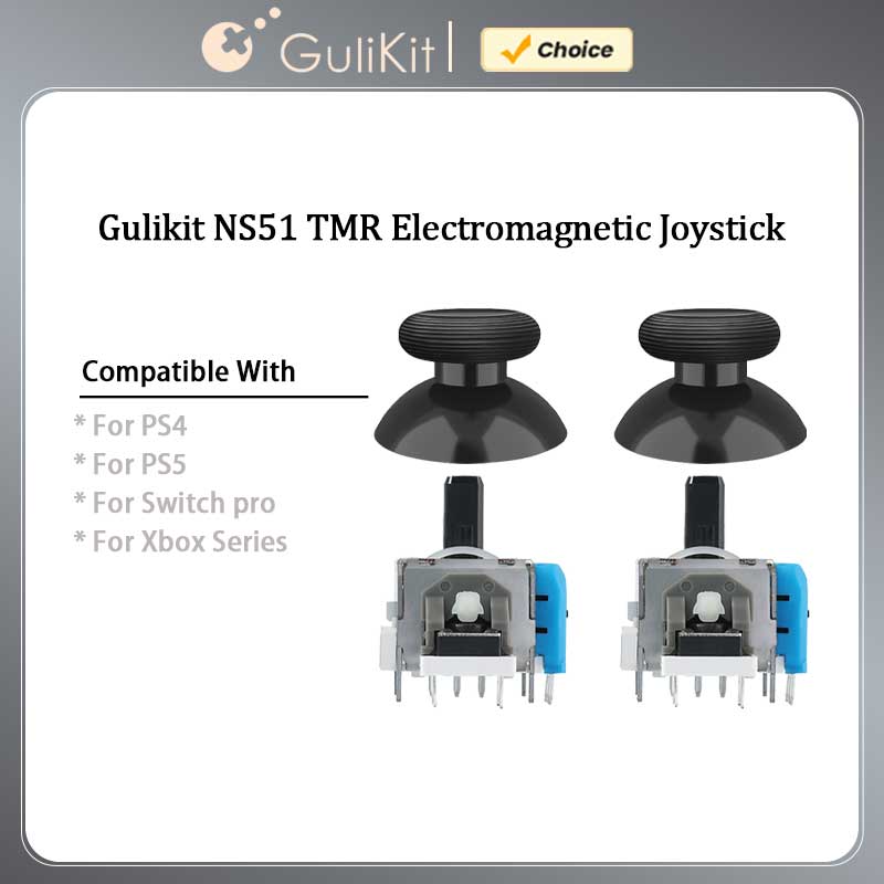 Gaming Accessories Kit - Joystick GuliKit NS51 TMR con Cubierta
