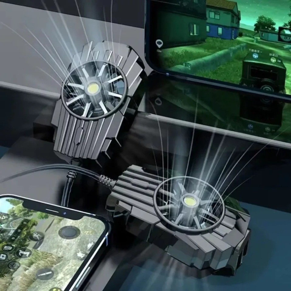 Gaming Accessories Mobile - Mini radiador portátil con clip para