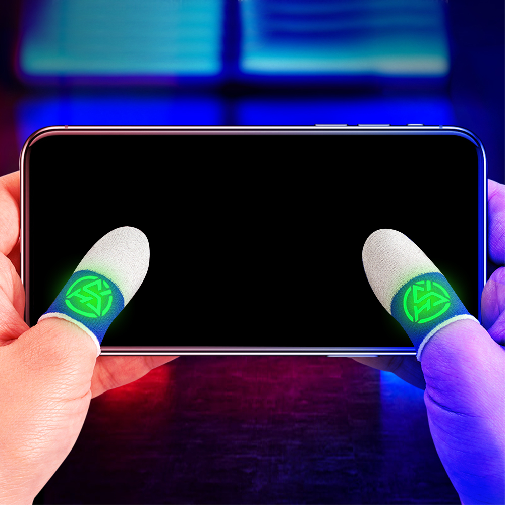 Gaming Accessories Mobile - Guantes para pulgar y dedo, cubiertas