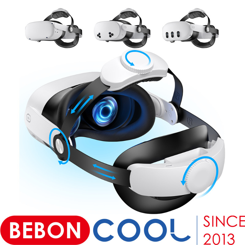 Gaming Accessories Vr - Correa de Cabeza Ajustable BEBONCOOL para