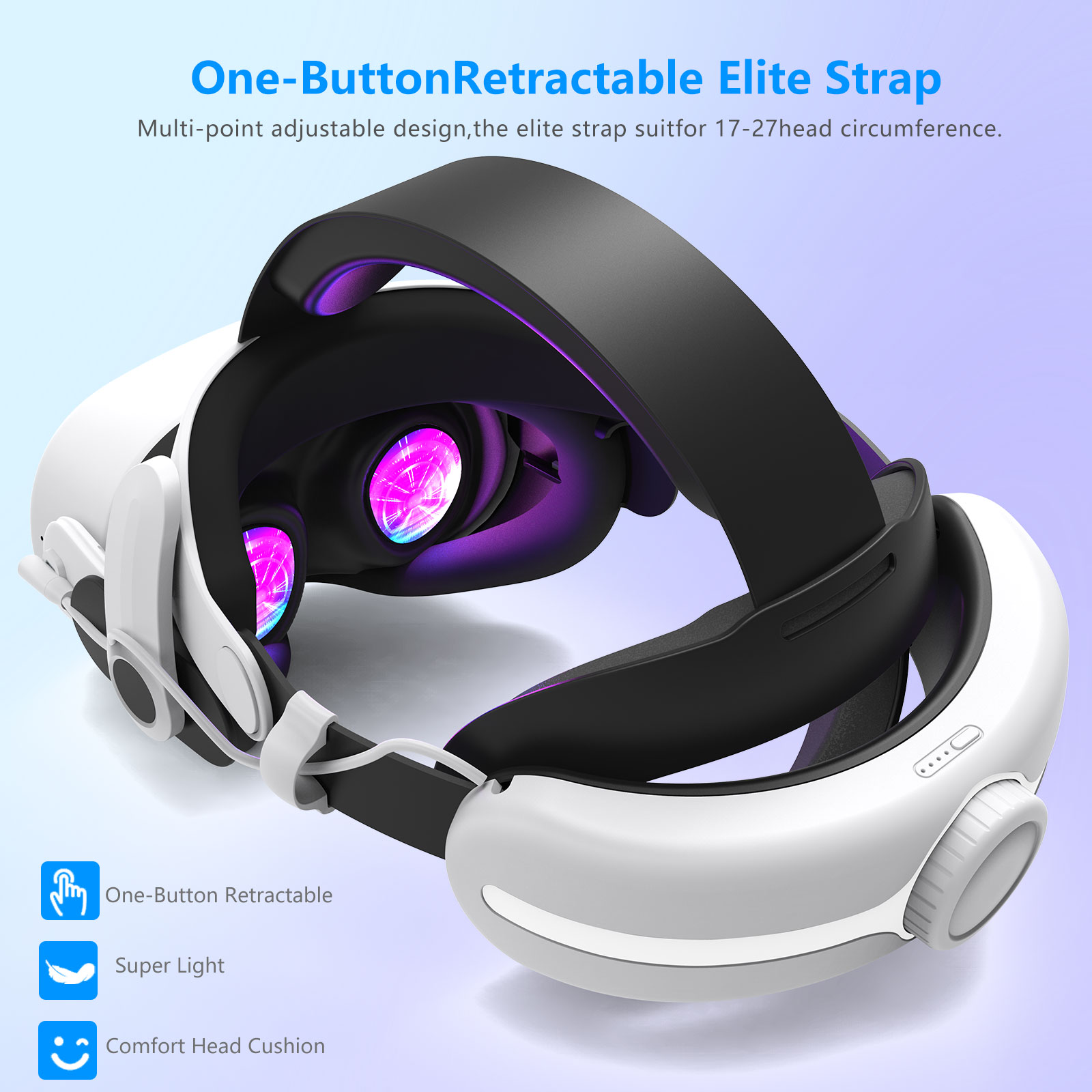 Correa de Cabeza Ajustable con - Gaming Accessories Vr reseña y precio