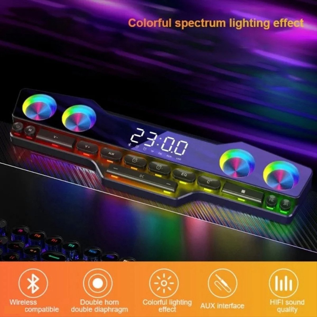 Altavoces DTC5 V18 con Luces L - Gaming Accessories Kit reseña y precio