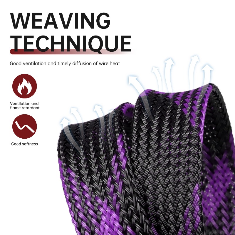 Funda de cable trenzada aislad - Cable Sleeve Braided reseña y precio