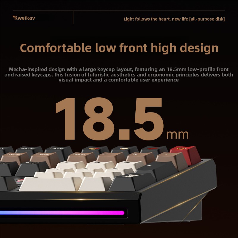 Teclado Mecánico WEIKAV NUT108 - Gaming Accessories Kit reseña y precio