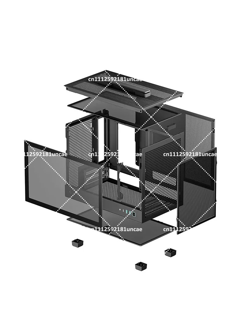Caja de ordenador ITX portátil - Case Mesh Panel reseña y precio