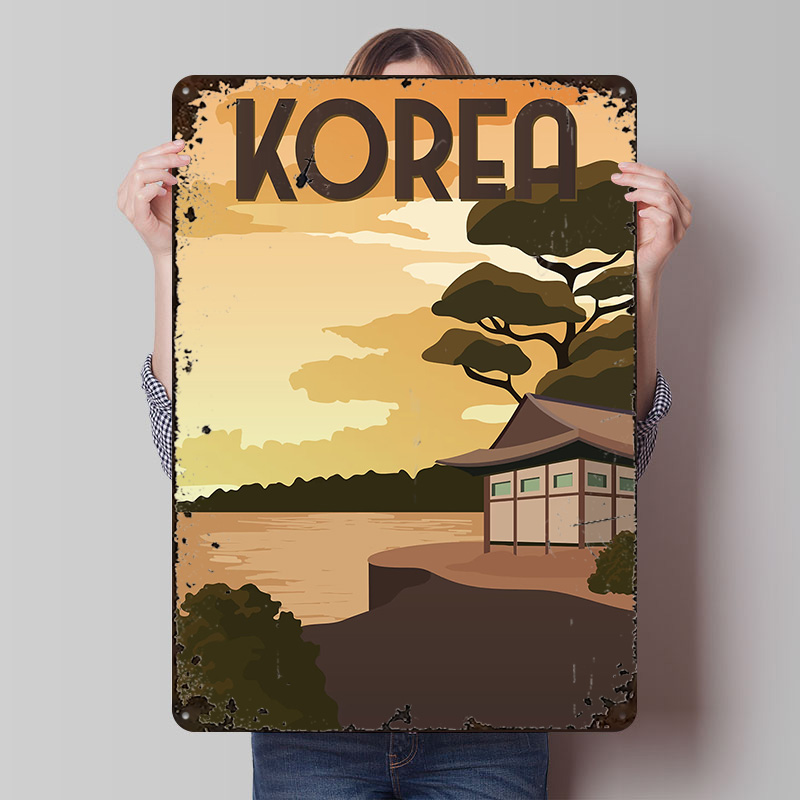 Póster Impreso de Viajes a Cor - Gaming Accessories Korea reseña y precio