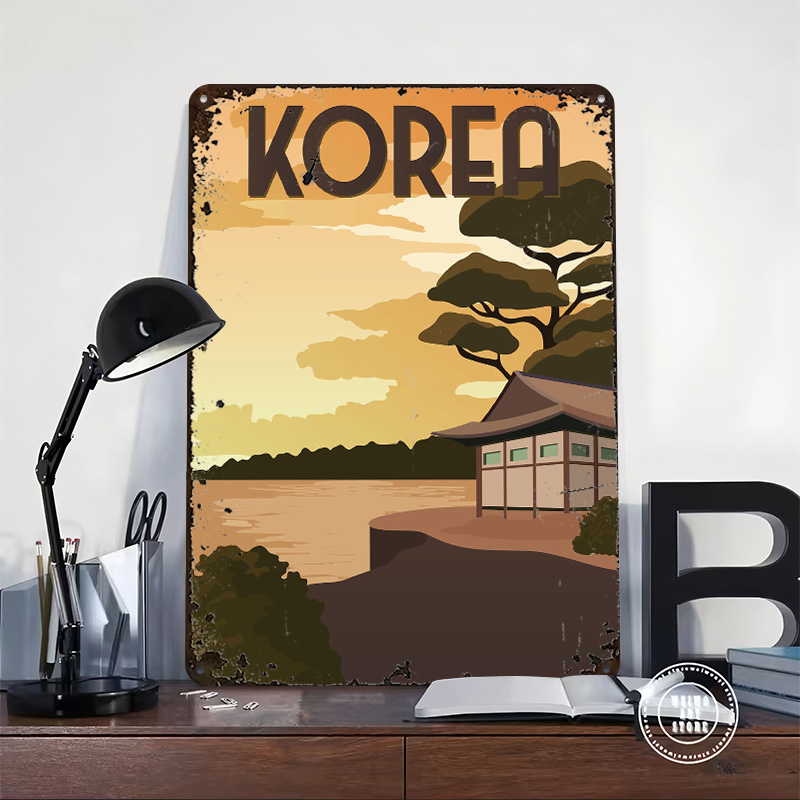 Póster Impreso de Viajes a Cor - Gaming Accessories Korea reseña y precio