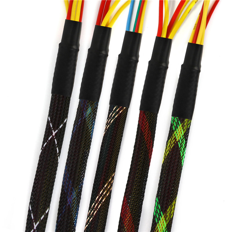 20/50/100M PET Cable trenzado  - Cable Sleeve Braided reseña y precio