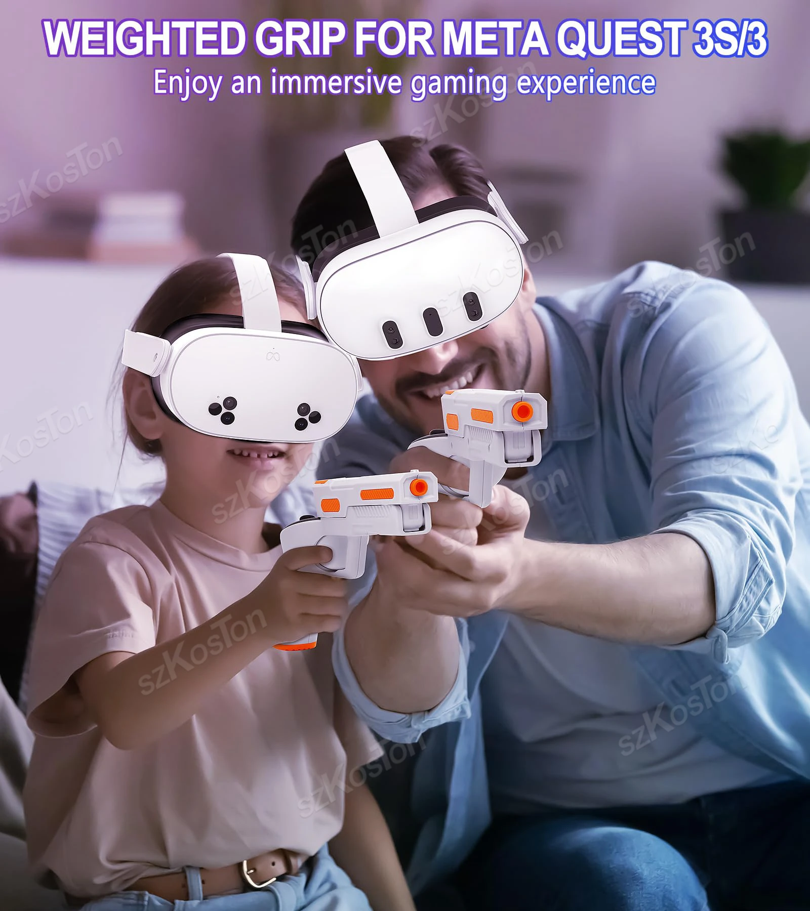 Empuñaduras VR Gun Stock para  - Gaming Accessories Vr reseña y precio