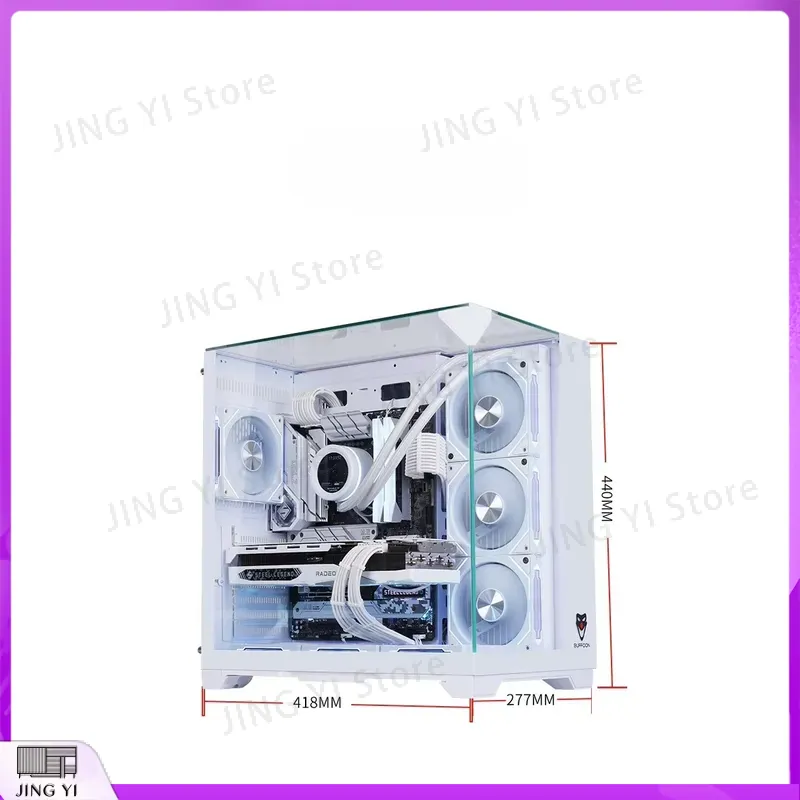 Caja de PC para Juegos ATX de  - Case Mesh Panel reseña y precio