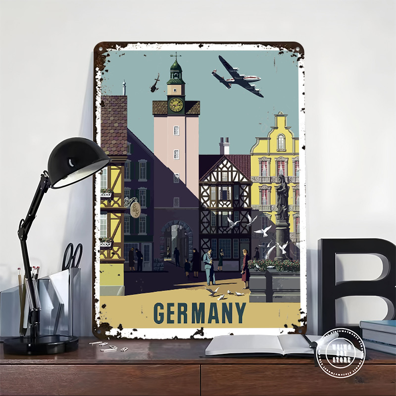 Póster de Alemania, Letreros M - Gaming Accessories Germany reseña y precio