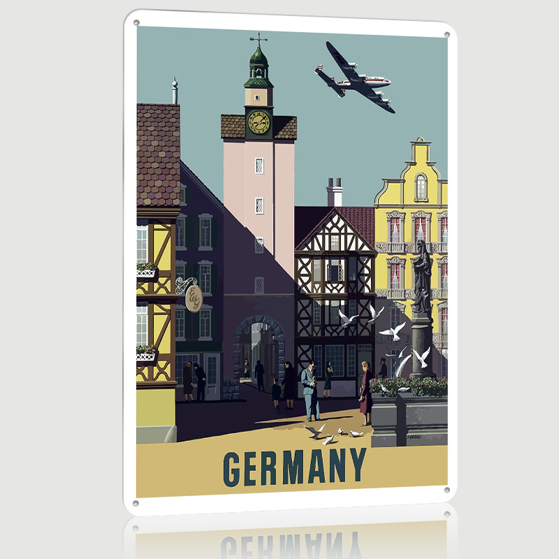 Póster de Alemania, Letreros M - Gaming Accessories Germany reseña y precio