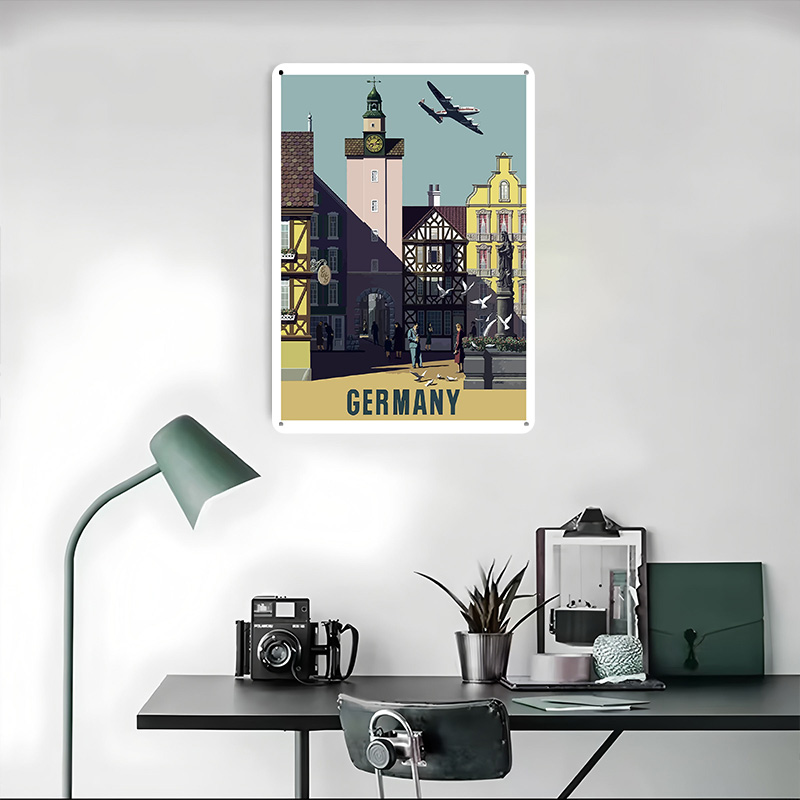 Póster de Alemania, Letreros M - Gaming Accessories Germany reseña y precio